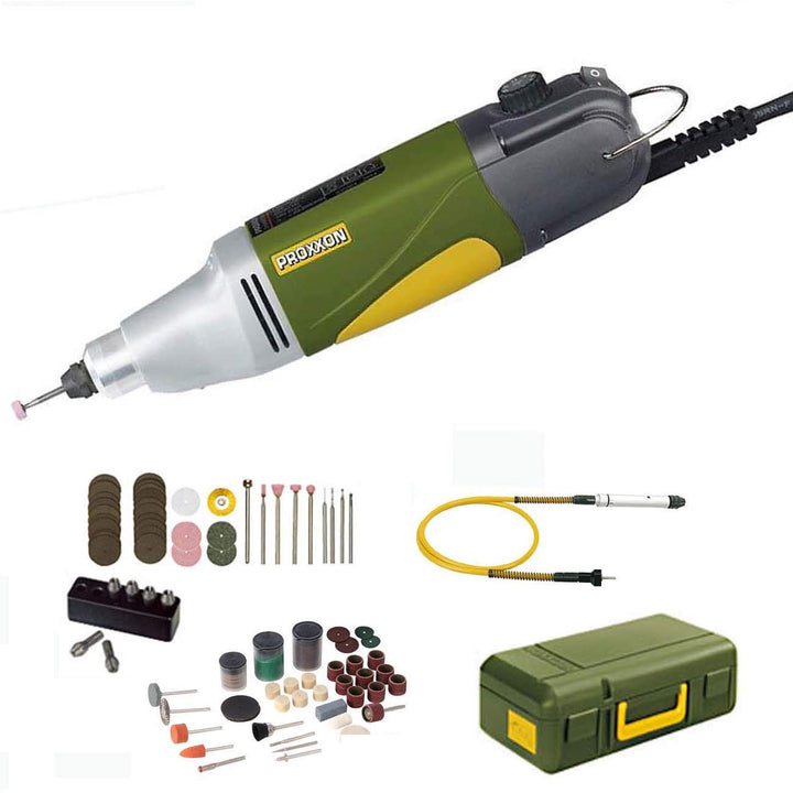 proxxon MICROMOT Multitool / Industrie Bohrschleifer IBS/E Set mit elektronischer Drehzahlregelung u