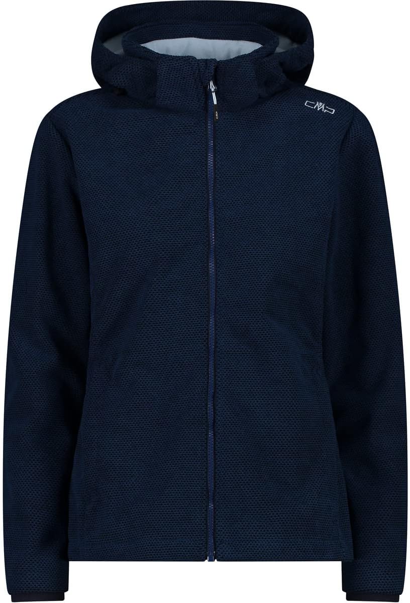 CMP Damen Damen-softshelljacke mit Abnehmbarer Kapuze Jacket 42 Blaue Tinte-B.Blau, 42 Blaue Tinte-B