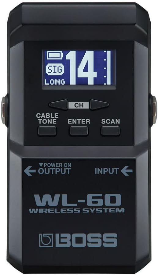 BOSS WL-60 Gitarren-Wireless-System Taschensender und Empfänger, Taschensender und Empfänger