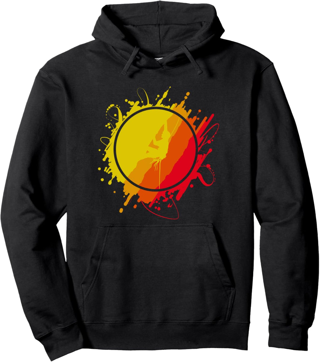 Klettergeschenk Sunset Climber Pullover Hoodie