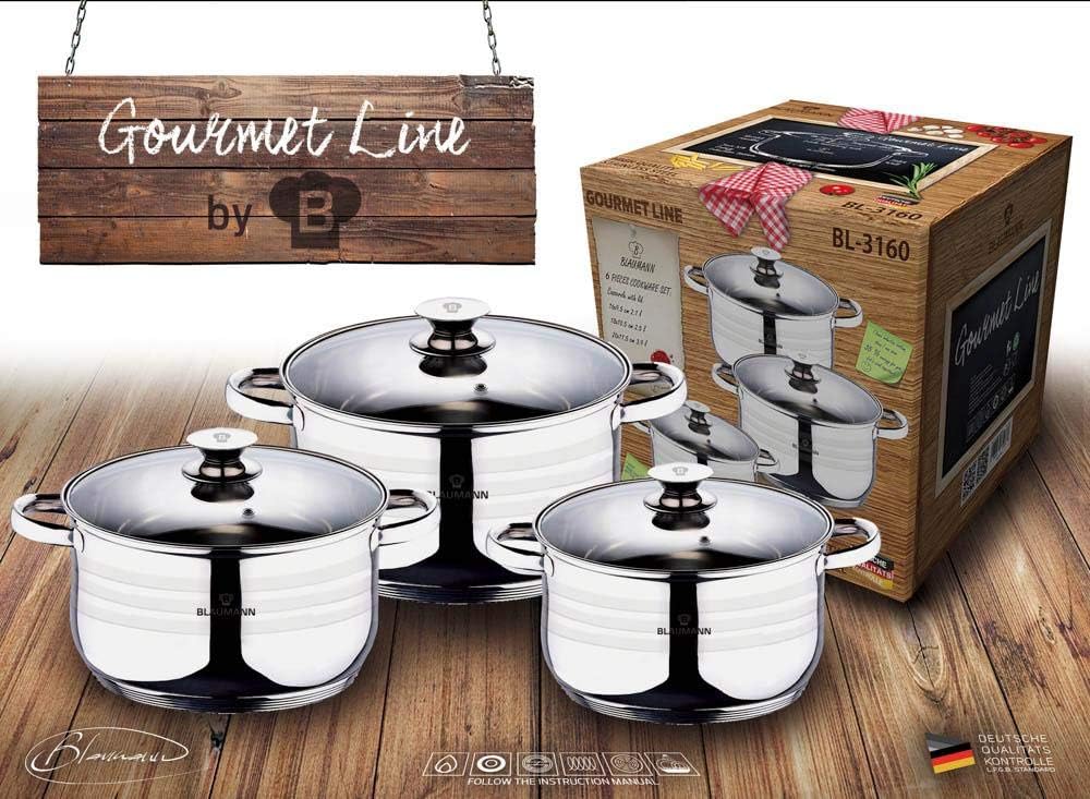 Blaumann Gourmet Line Kochgeschirr-Set 3-tlg