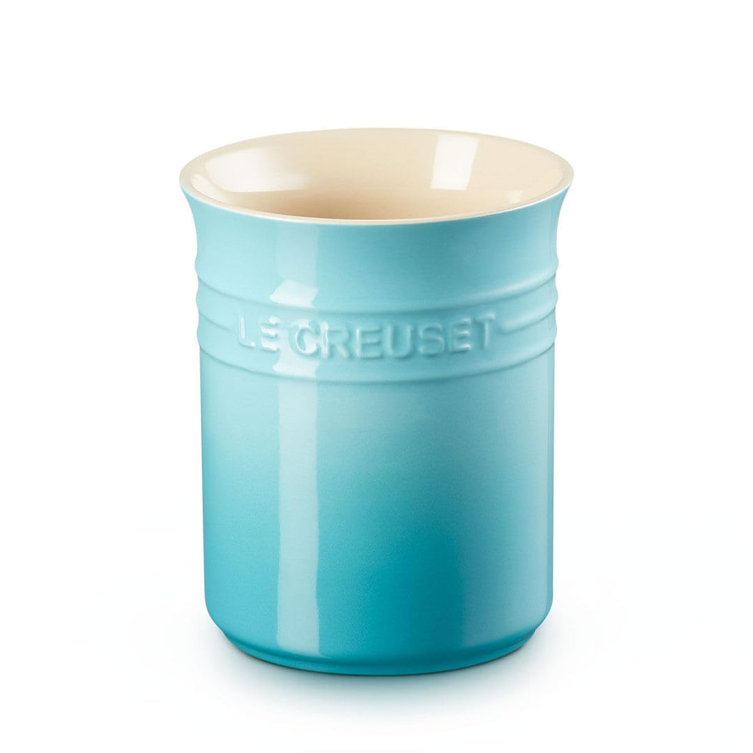 LE CREUSET Topf für Kochkellen aus Steinzeug, 1,1 Liter, Karibik, 71501111700001 Kirschrot, Kirschro