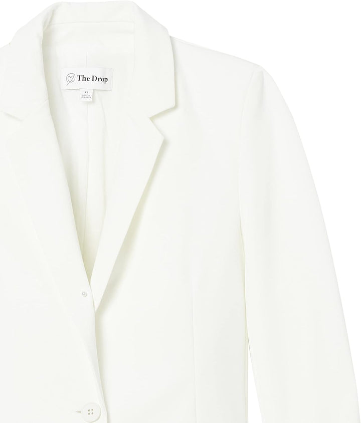 The Drop Damen Blazer (in Übergrösse erhältlich) XXS Elfenbeinfarben, XXS Elfenbeinfarben