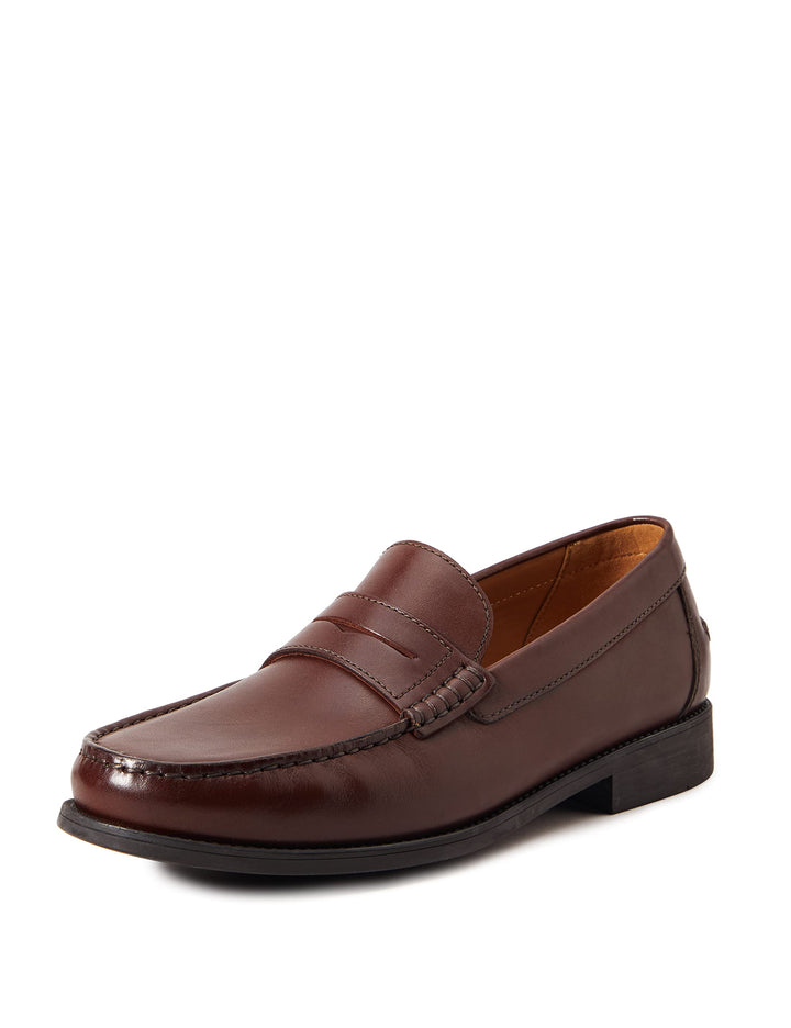 Geox Herren U New Damon B Loafer 39 EU Dk Brown, 39 EU Dk Brown