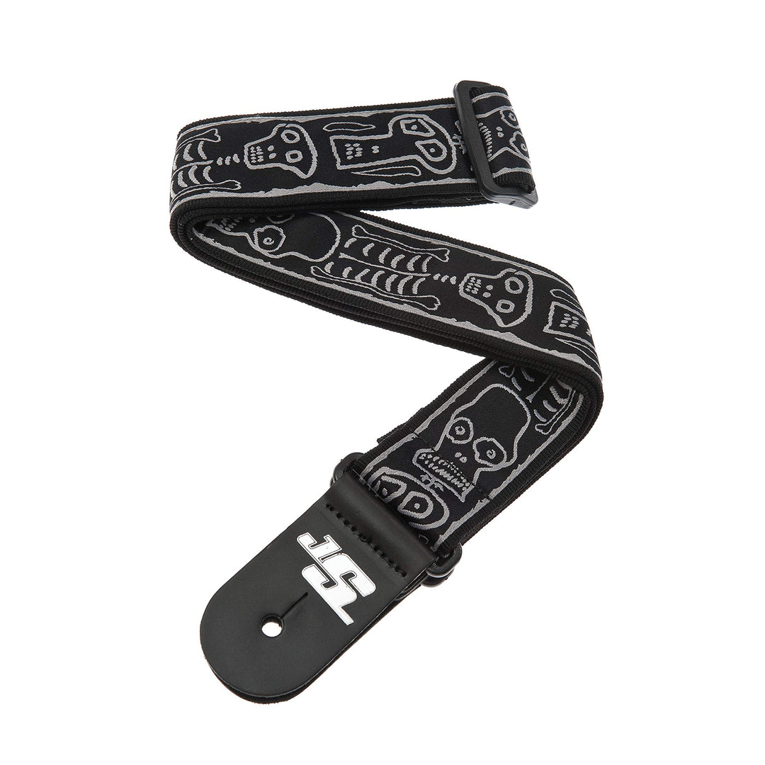 Planet Waves 50JS01 Gewebegurt Nylongewebe Joe Satriani Collection Skulls n' Bones Länge: 1520mm Bre