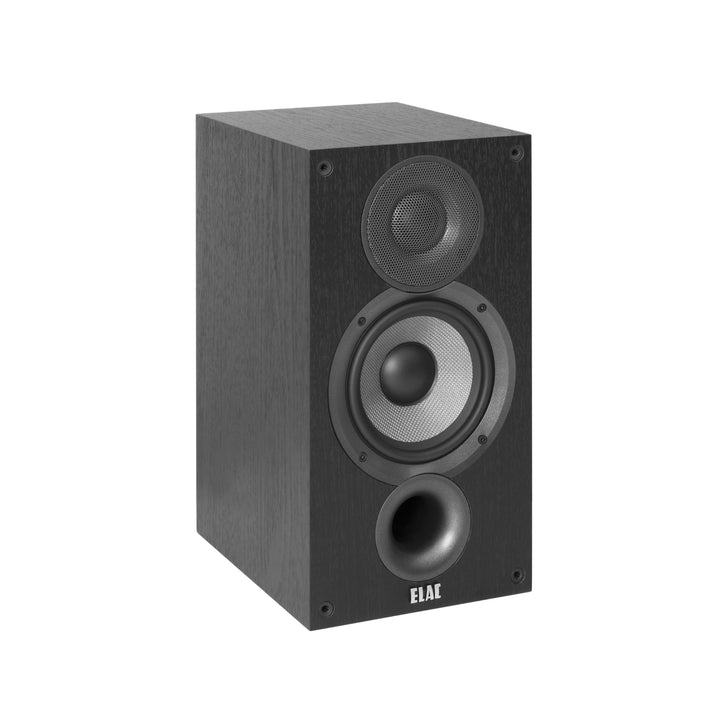 ELAC Debut 2.0 B5.2 Bücherregal-Lautsprecher, Schwarz, 1 Paar, Paar