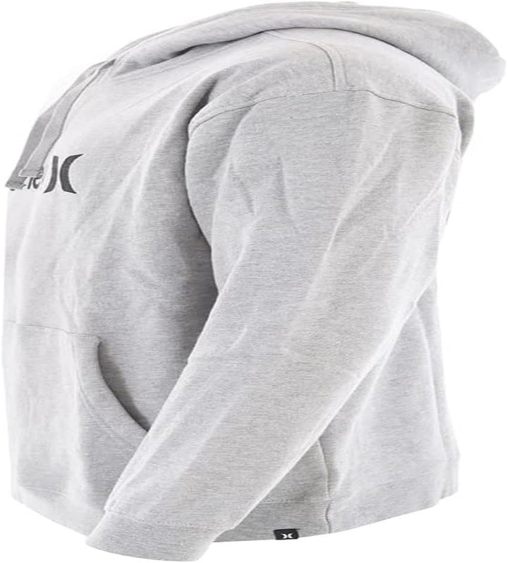 Hurley Herren M OAO Solid Core Po Fleece Sweatshirt S Dk Grau Htr, S Dk Grau Htr