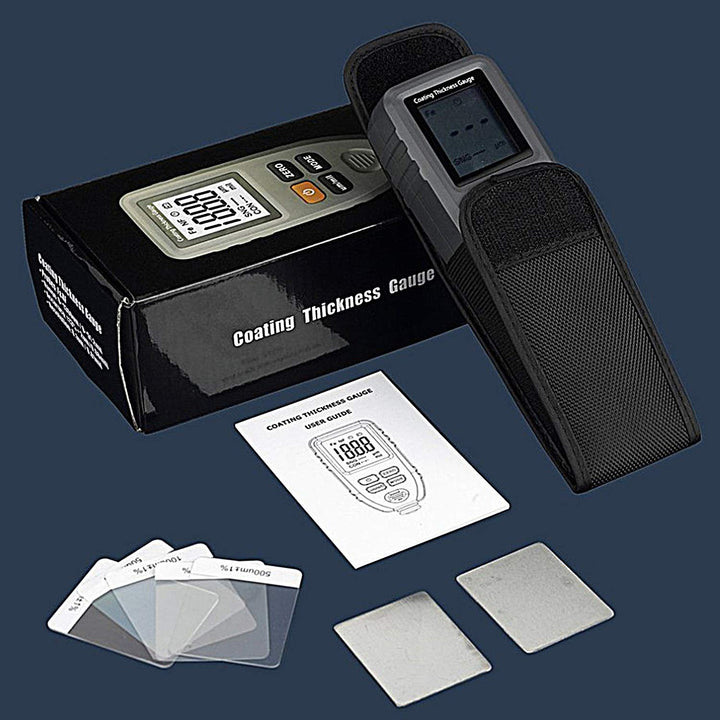 Dickenmessgerät für Autolackbeschichtung HP-1001 Digitaler Lackschichtdickenmessgerät Handheld mit A
