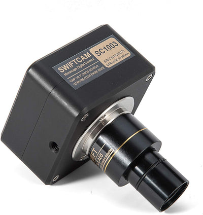 Swiftcam 10 Megapixel Kamera für Mikroskope, mit Reduzierobjektiv, Kalibrierungsset, Eyetube-Adapter