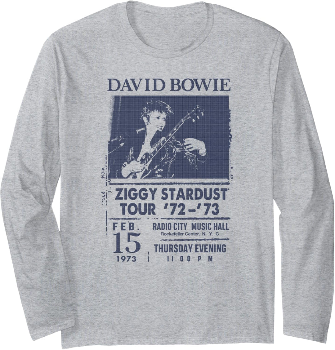 David Bowie - Radio City Langarmshirt