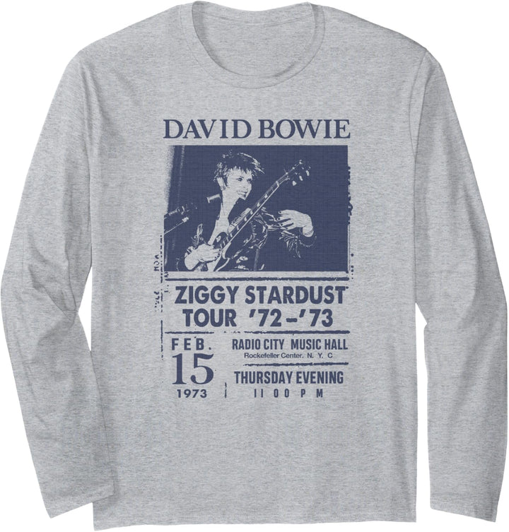 David Bowie - Radio City Langarmshirt