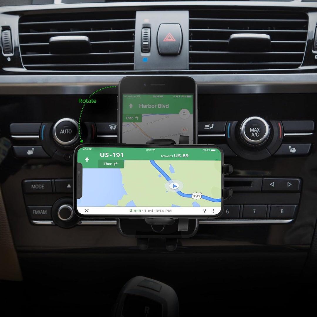 iOttie Easy One Touch 5 CD Slot Mount - Universal KFZ Handyhalterung für iPhone, Google, Samsung, Mo