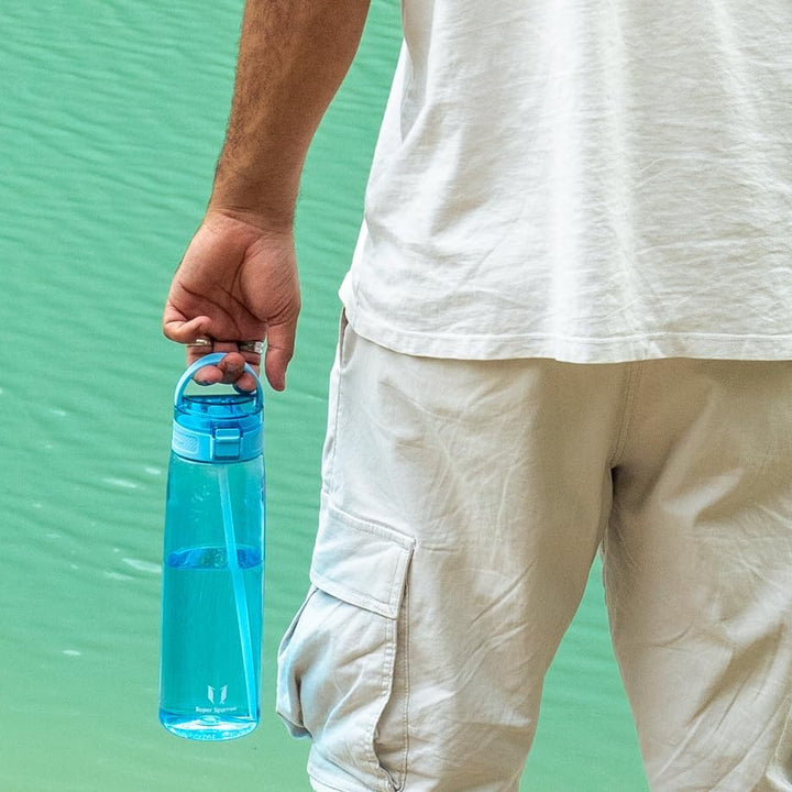 Super Sparrow Trinkflasche - TouchSip Wasserflasche - 500ml, 750ml, 1000ml - BPA-frei - Ideale Sport
