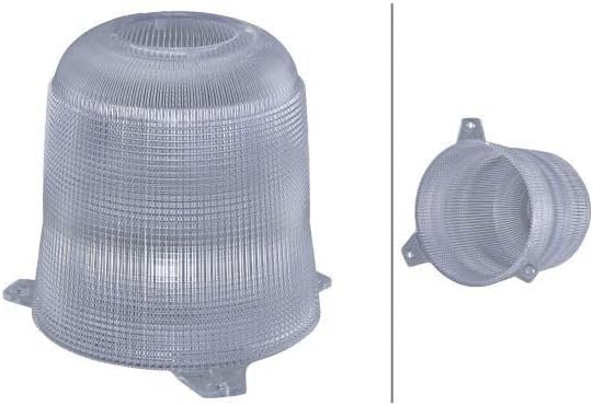 HELLA - Xenon-Blitz-Kennleuchte - KLX 7000 - 12V - gelb - Schraubanschluss/Anbau - 2RL 008 181-101 F