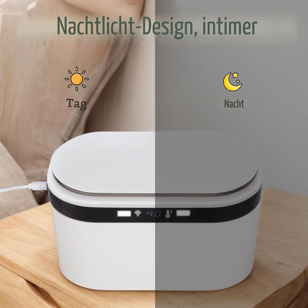 Wischtücherwärmer, innovatives Federdesign, Wischtücherspender mit grossem Fassungsvermögen für Baby