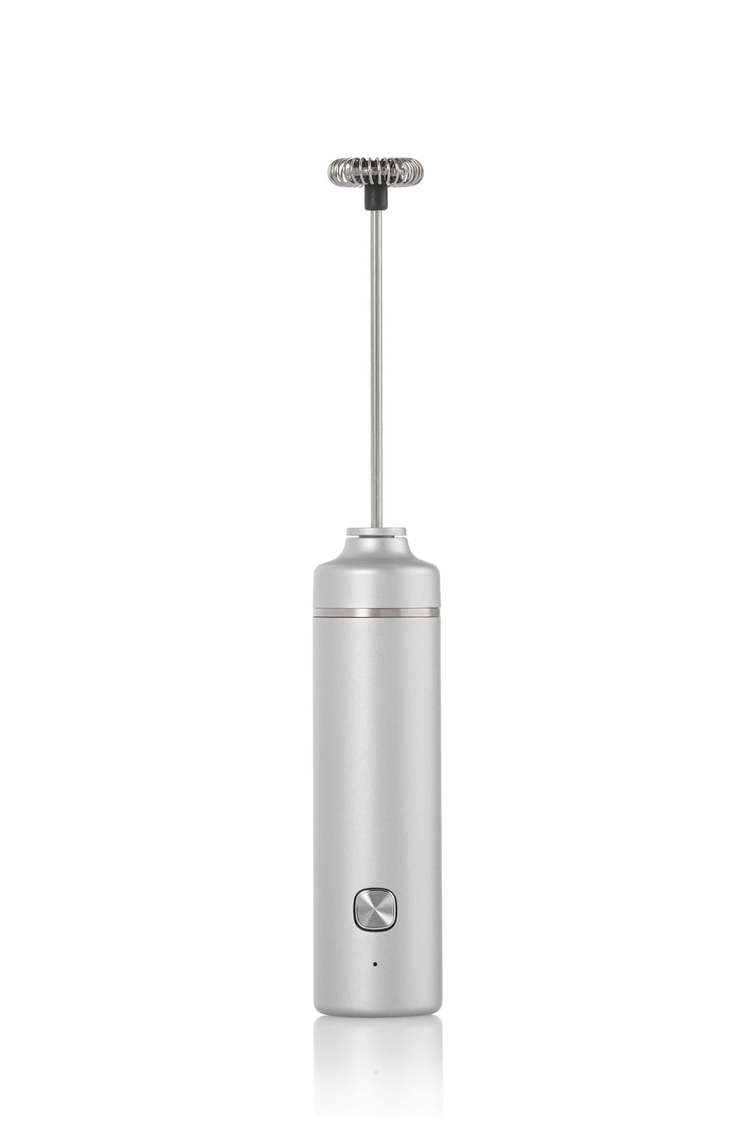 AdHoc Moro Milchaufschäumer MS33 (hellgrau), elektrisch & wiederaufladbar (USB-C), 10.000 U/min, abn