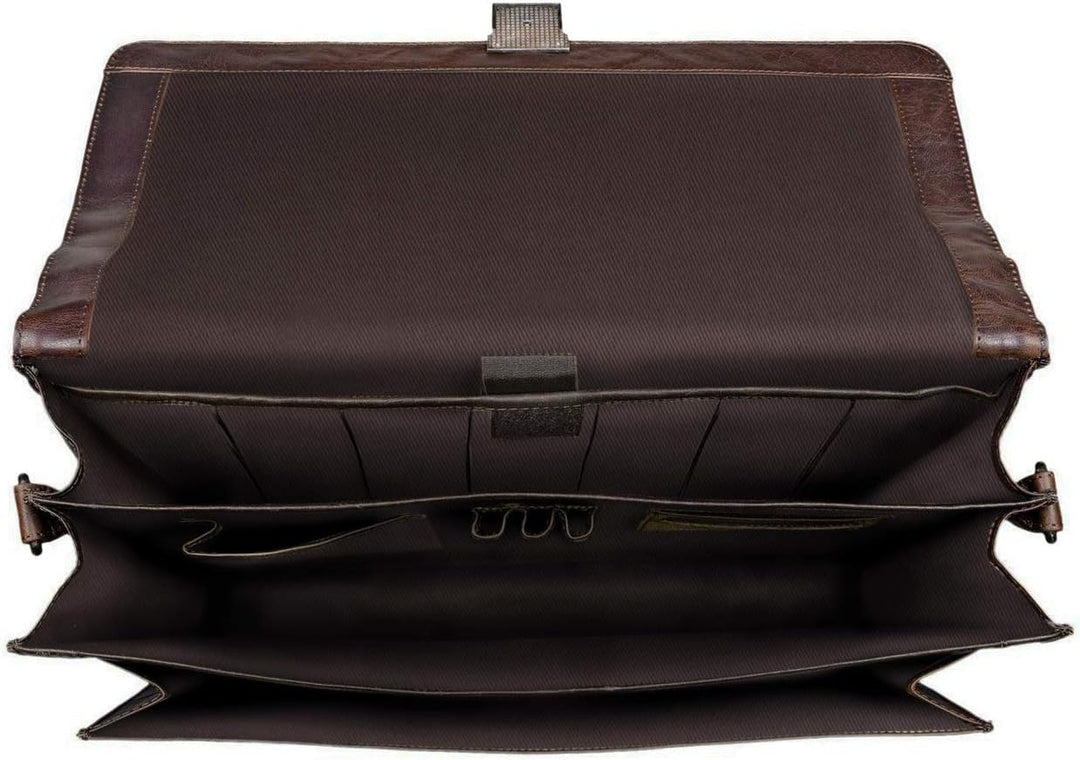 STILORD 'Johann' Klassische Aktentasche Herren Damen Businesstasche für 15,6 Zoll Laptop passend für