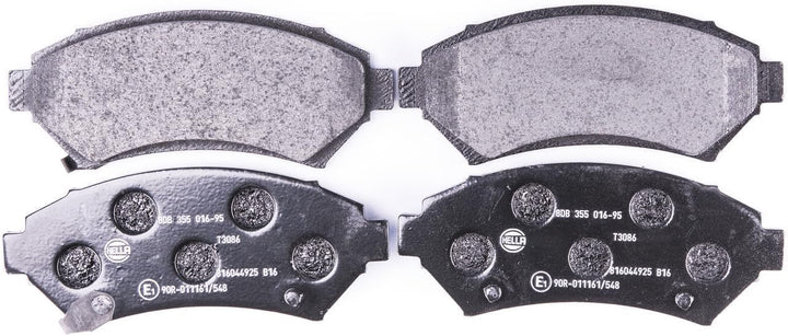 HELLA PAGID 8DB 355 016-951 Bremsbelagsatz - T3086 - Dicke/Stärke: 18mm - Bremssystem: Wagner - mit