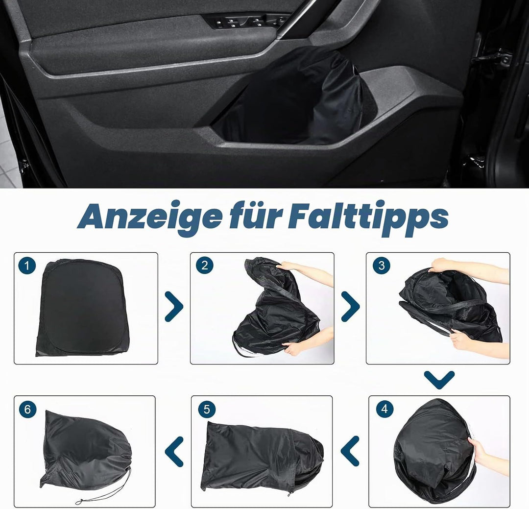 Auto Frontscheibe Sonnenschutz Ersatz für VW Golf 7 MK7 2014-2020, Faltbar Sonnenschirm Abdeckungen,