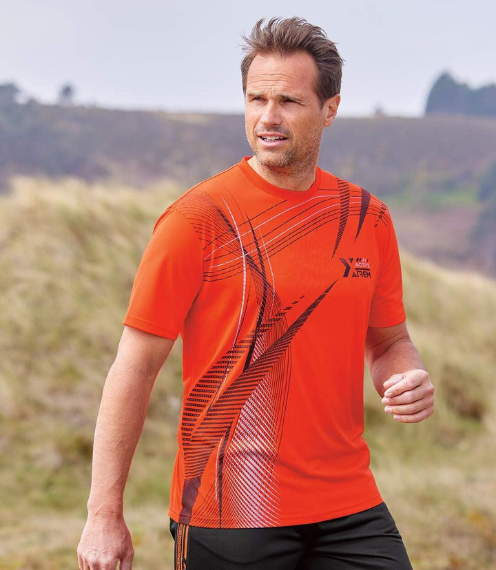 ATLAS FOR MEN - 3er-Pack Herren T-Shirts - Rundhalsausschnitt - Kurze Ärmel - Verfügbar in grossen G