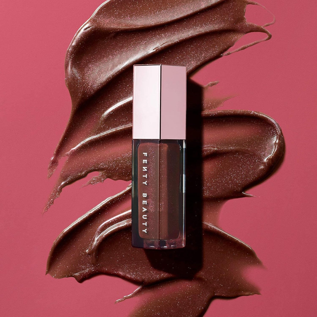 FENTY BEAUTY Gloss Bomb Universal Lip Luminizer Hot Chocolit Braun 9 ml (1er Pack), Braun 9 ml (1er