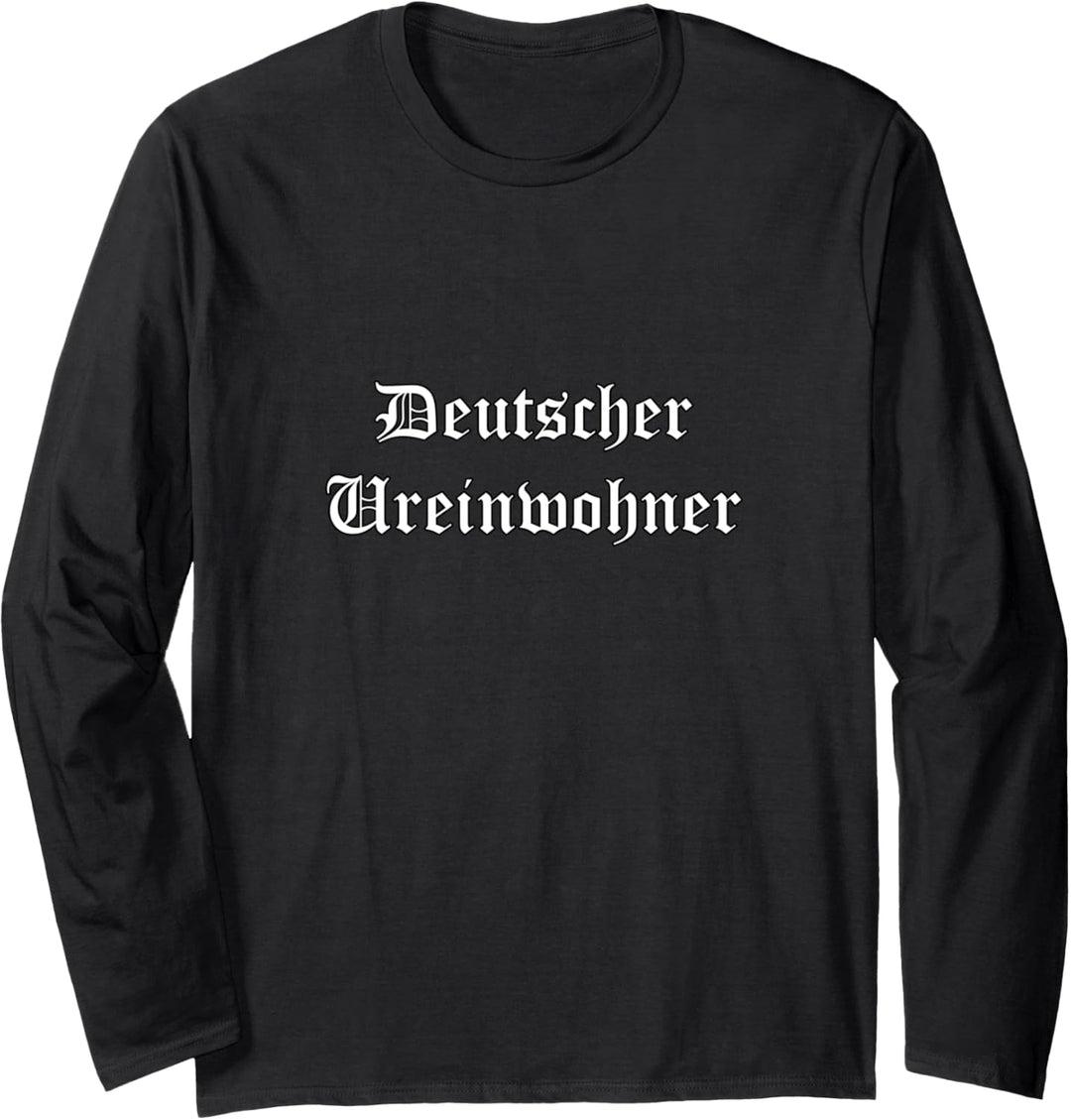 Deutscher Ureinwohner Langarmshirt
