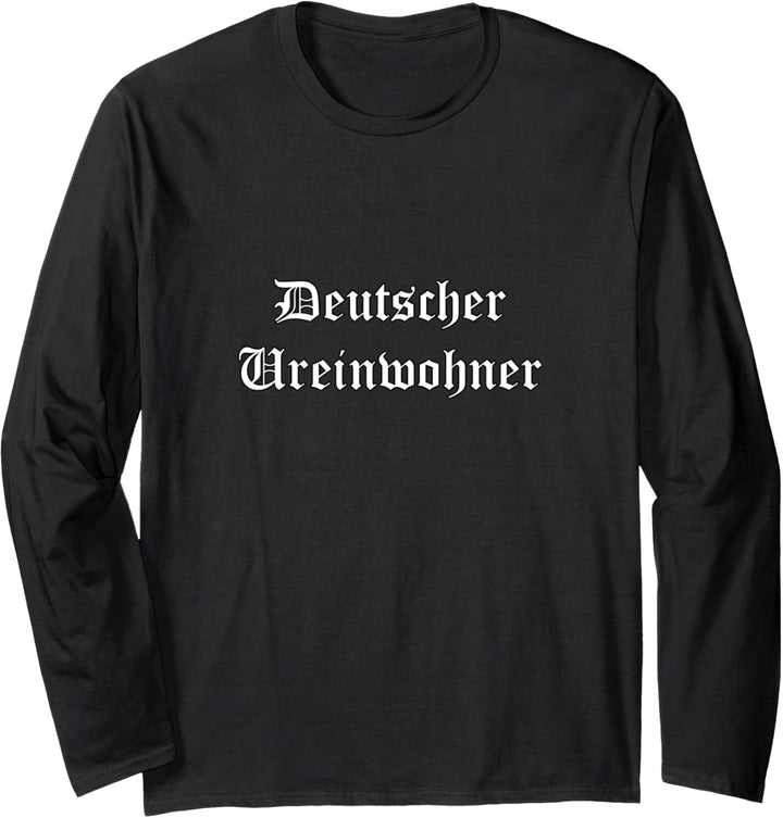 Deutscher Ureinwohner Langarmshirt