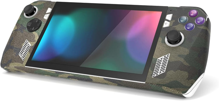 PlayVital 2 Set Skin Sticker für ROG Ally Handheld Konsole, individuelle Aufkleber aus Vinyl-Armeegr