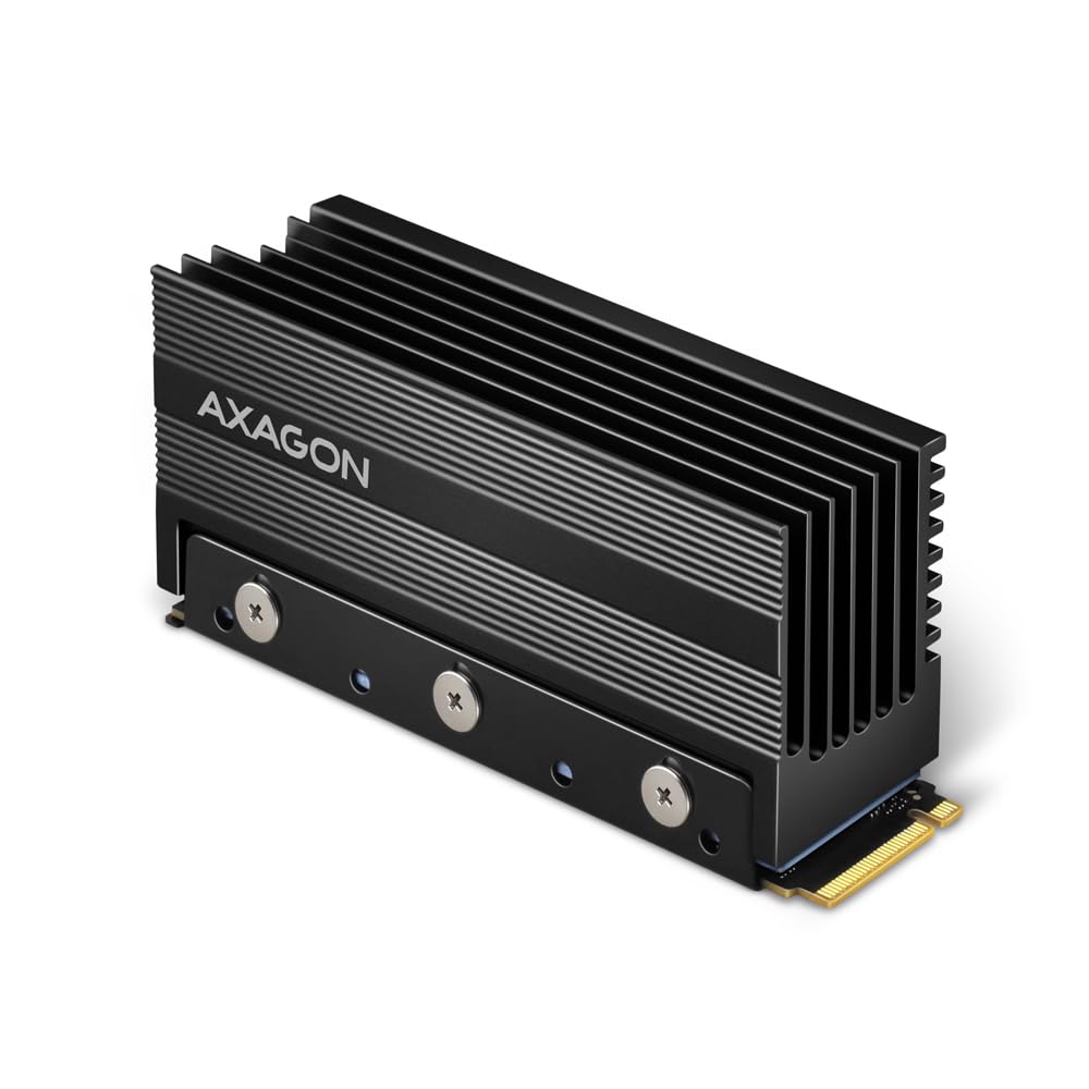 AXAGON CLR-M2XL passiv - M.2 SSD, 2280 - Aluminium-Heatspreader mit Kühlrippen