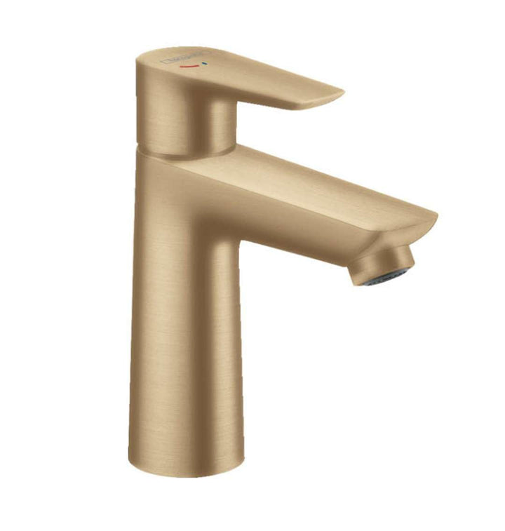 hansgrohe Wasserhahn Talis E CoolStart (wassersparende Armatur mit hohem Auslauf 110mm, Zugstangen-