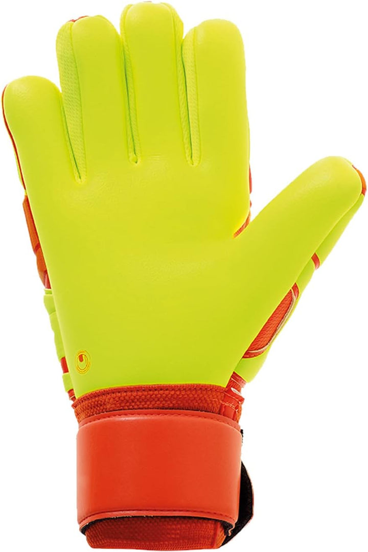 uhlsport Herren Dynamic Impulse Supersoft Handschuhe 8 dynamic orange/fluo gelb/, 8 dynamic orange/f