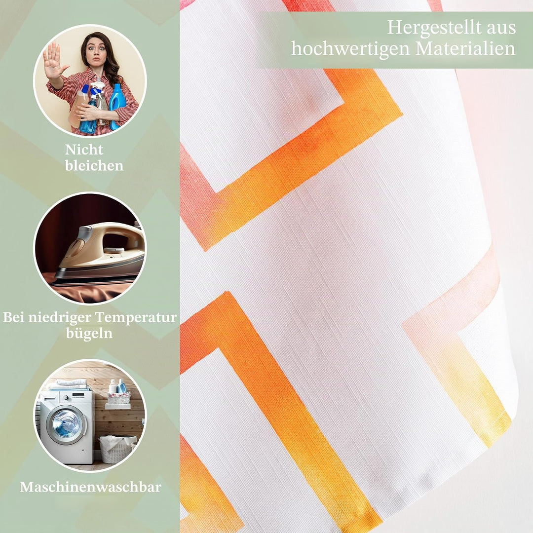 Maison d' Hermine Summer Maze 100% Baumwolle Set von 3 Multi-Purpose Küchenhandtuch | Bar Handtücher