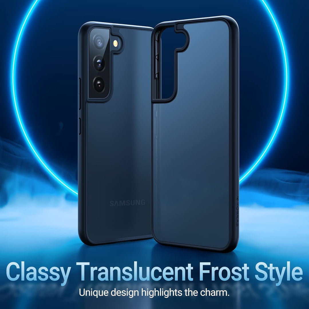 TORRAS Militärschutz für Samsung Galaxy S22 Hülle (Echtes Militär Drop Zertifiziert) Extrem Stossfes