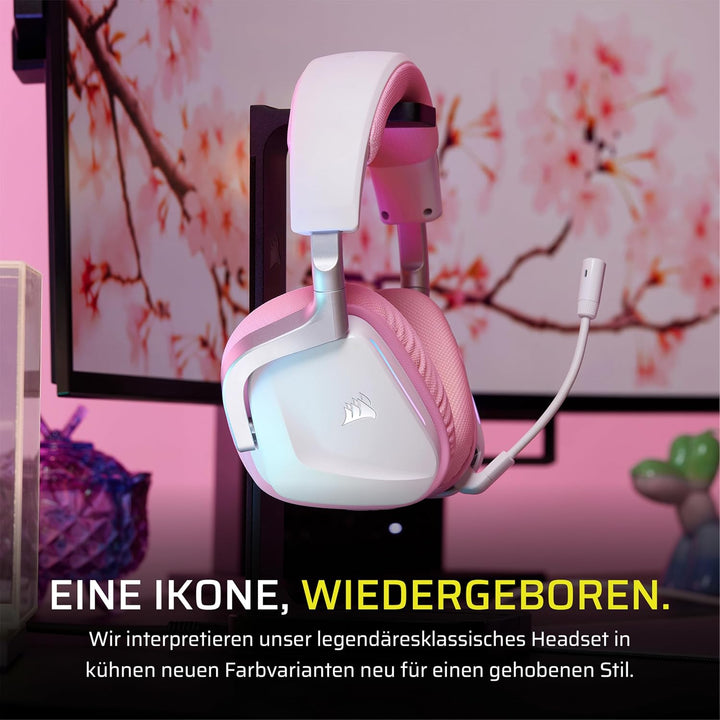 Corsair Void v2 Wireless Gaming-Headset mit Bluetooth für PC, PS5, PS4, Switch & Mobil – Dolby Atmos