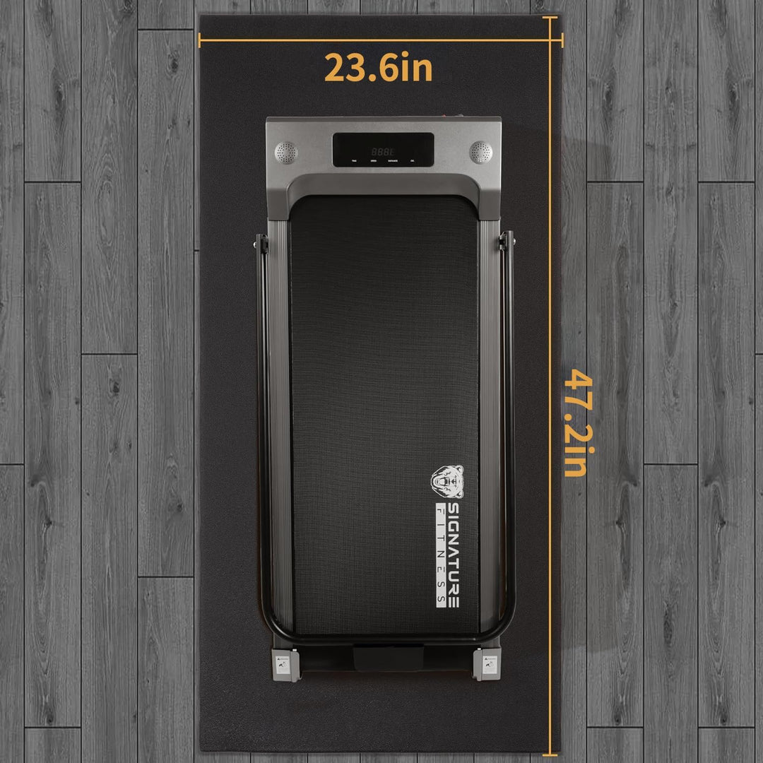 PROIRON Bodenschutzmatte Fitnessgerät, Bodenschutzmatte Fitness 5mm Dicke, Laufband Matte Schutzmatt