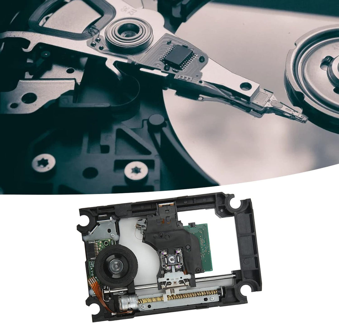 Oumefar Optische Pick-Up-Objektiv Ersatz Einzel Kanal Sichtlicht Pickup Antriebskopf für PS4 Slim CU