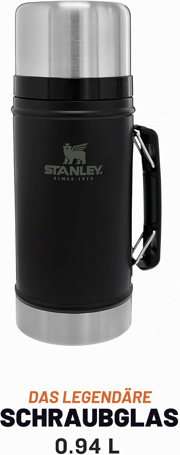 Stanley Classic Legendary Warmhaltebehälter Essen 940 ml - Hält 20 Stunden Heiss oder 24 Stunden Kal
