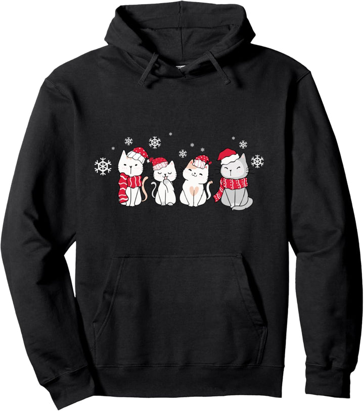 Chirstmascats cat. Pullover Hoodie