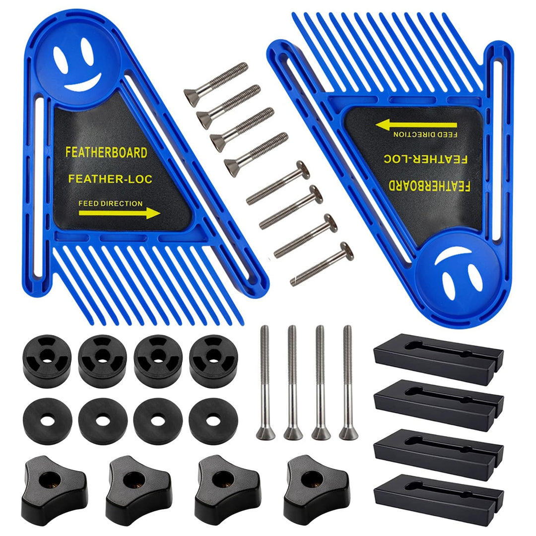 Doppel Featherboard Set, Feder Board, Holzbearbeitung Sicherheit Doppel Federbrettern, für Frästisch
