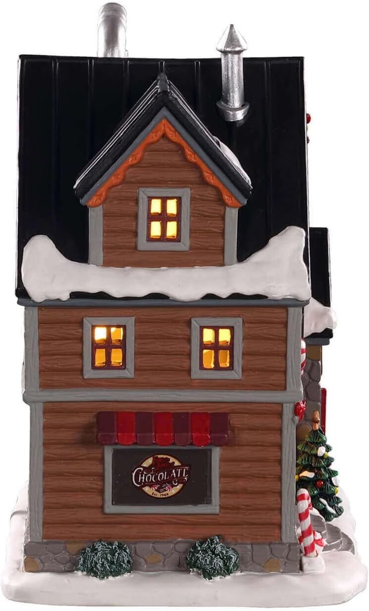 Lemax - Fot The Love of Chocolate Shop 05621 Schokoladenfabrik Weihnachtsdorf Winterdorf