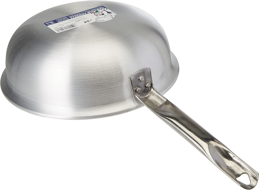 Töpfe Agnelli Pan Platinum bei Stir, Aluminium, Dicke 5 mm, silber, 24 cm Flared, 24 cm