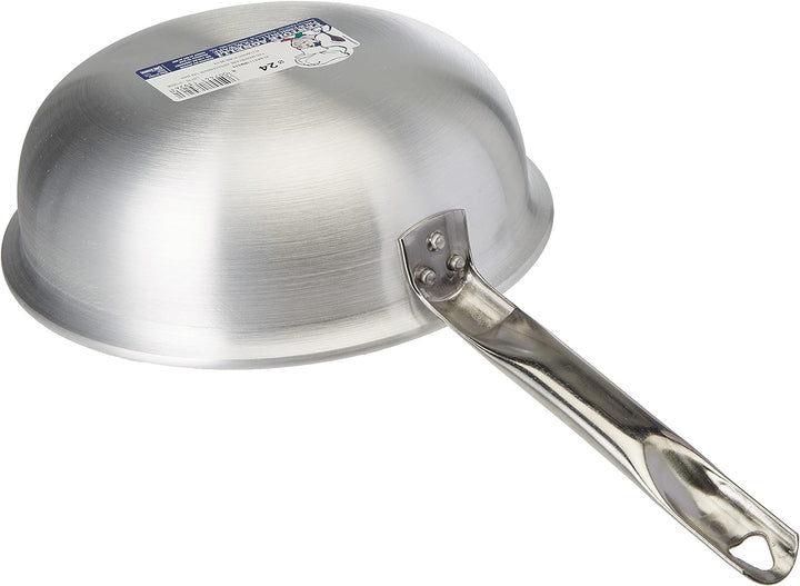 Töpfe Agnelli Pan Platinum bei Stir, Aluminium, Dicke 5 mm, silber, 24 cm Flared, 24 cm