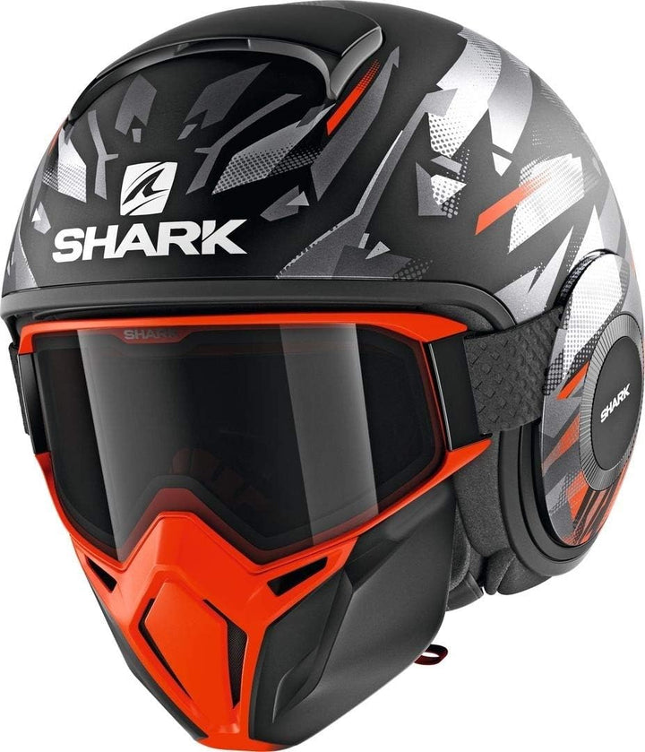 Shark - Motorradhelm - Shark Street DRAK KANHJI Mat KOS XS, XS