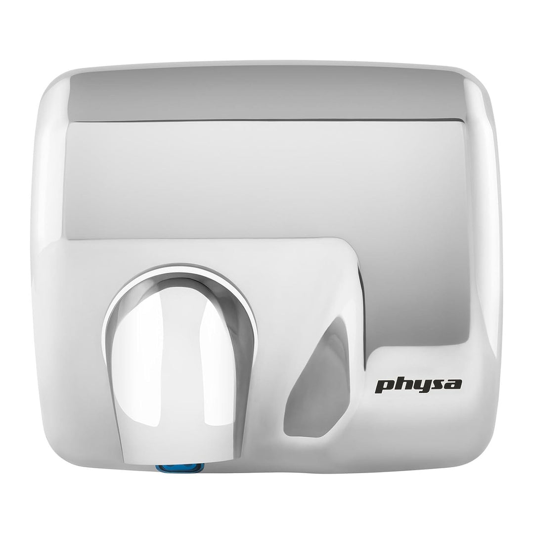 Physa VELLA SILVER Händetrockner (elektrisch, 10-15s, 2.300W, 230V, robust, Luftgeschwindigkeit: 35
