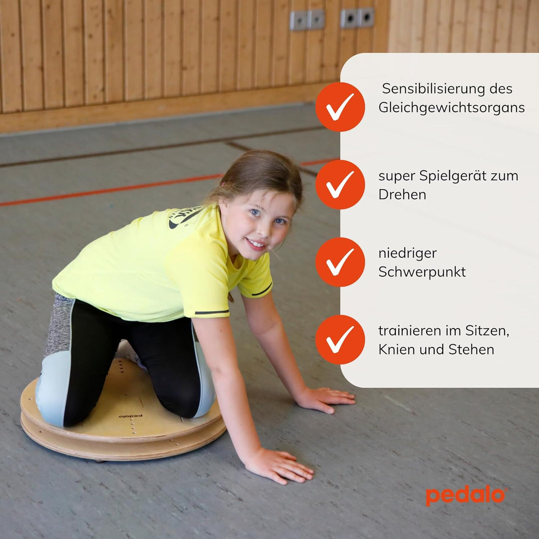 pedalo Kinderkarussell I Drehscheibe I Balance I Koordination I Rotation I Gleichgewichtstrainer