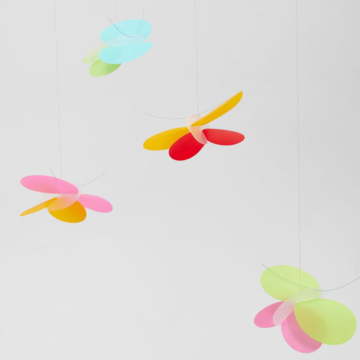 Flensted Mobiles Butterflies Mobile Blue, Green, red, White, Yellow, orange, pink 68x45cm