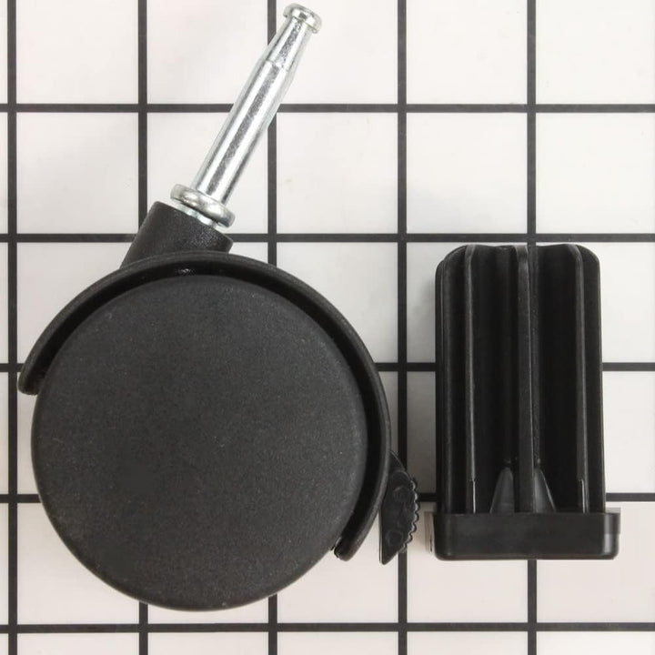 Weber # 99241-2-1/2" Stem Style Locking Swivel Caster with Insert.