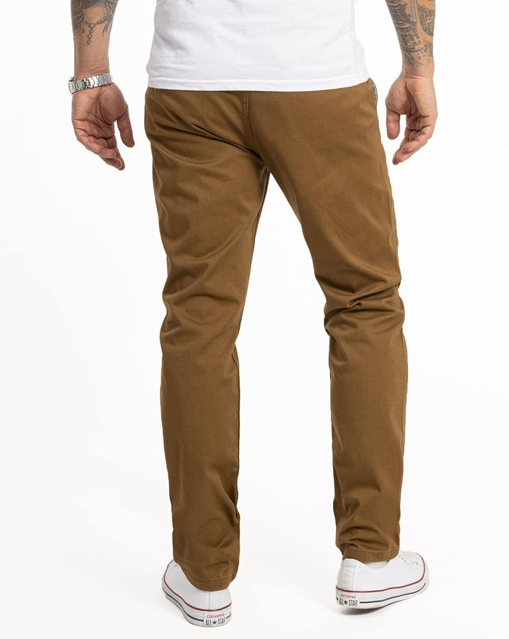 Indumentum Chino Hose Basic Regular Fit IR-506 29W / 30L Braun, 29W / 30L Braun