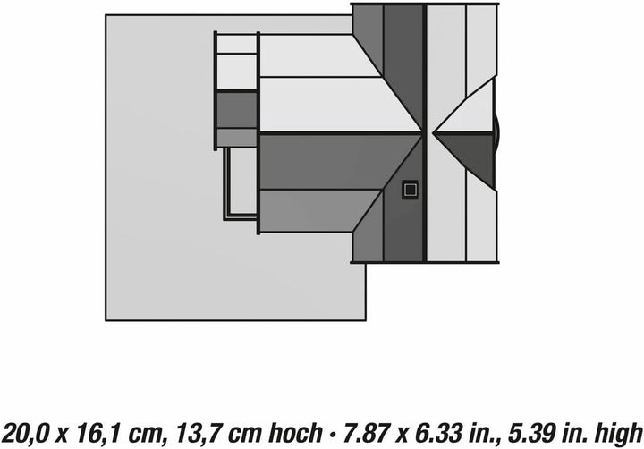 NOCH 66501 Modegeschäft mit Micro-Motion Modeschau, Mehrfarbig, S
