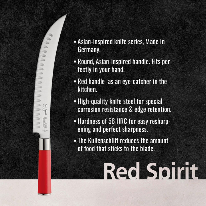 F. DICK Zerlegemesser „Hektor“, Red Spirit (Messer mit Klinge 26 cm, X55CrMo14 Stahl, nichtrostend,